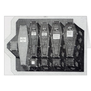 Royal Coffins at Westminster Abbey