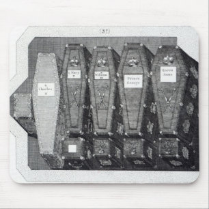 Royal Coffins at Westminster Abbey Mouse Mat