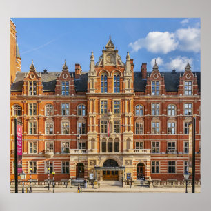 Royal College of Music: sunset. Poster