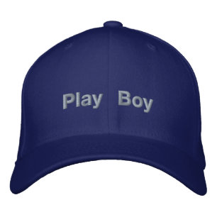 Royal Colour Play Boy text Basic Flexfit Wool Embroidered Hat