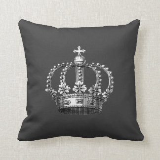 Royal Corona Throw Pillow