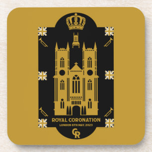 Royal Coronation Westminster Abbey   Coaster