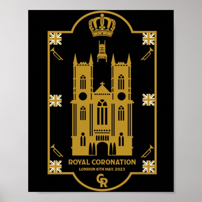 Royal Coronation Westminster Abbey  Poster (Front)