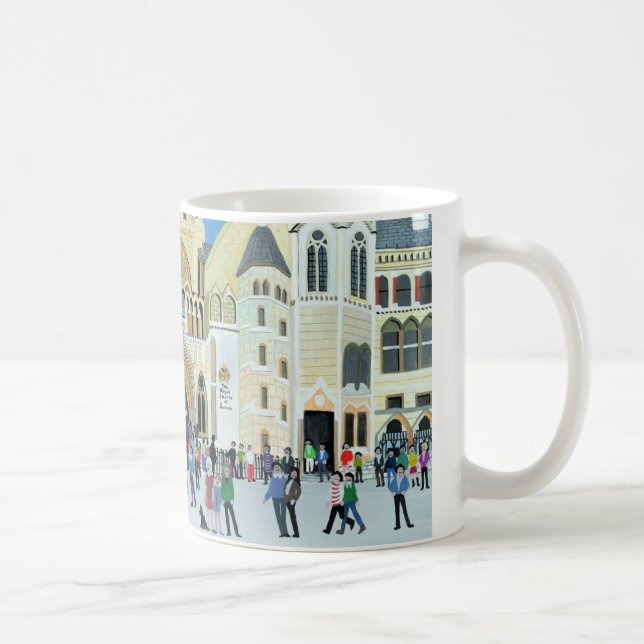 Royal Courts of Justice London 1994 Coffee Mug (Right)