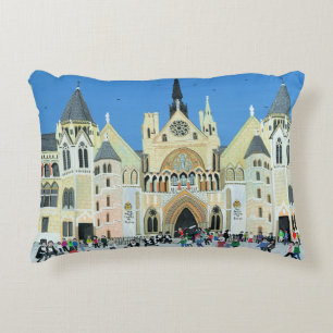 Royal Courts of Justice London 1994 Decorative Cushion