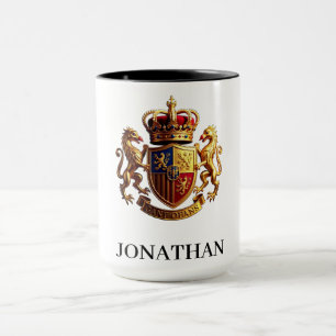 Royal Crest Gold – Majestic Prestige with Identity Mug