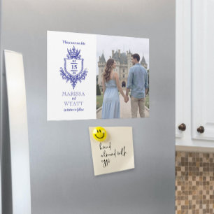 Royal Crest w/ Crown Mediaeval Magnetic Card
