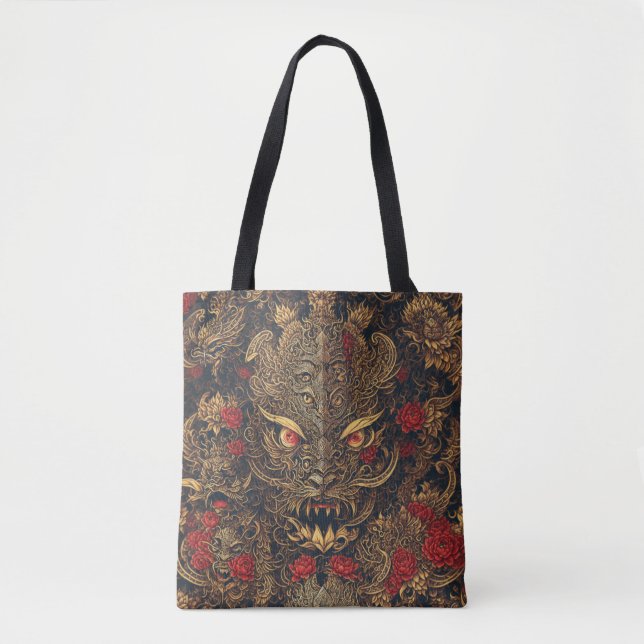 Royal Crimson Tote Bag (Front)