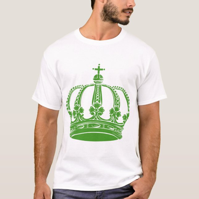 Royal Crown 02 - Avocado Green T-Shirt (Front)