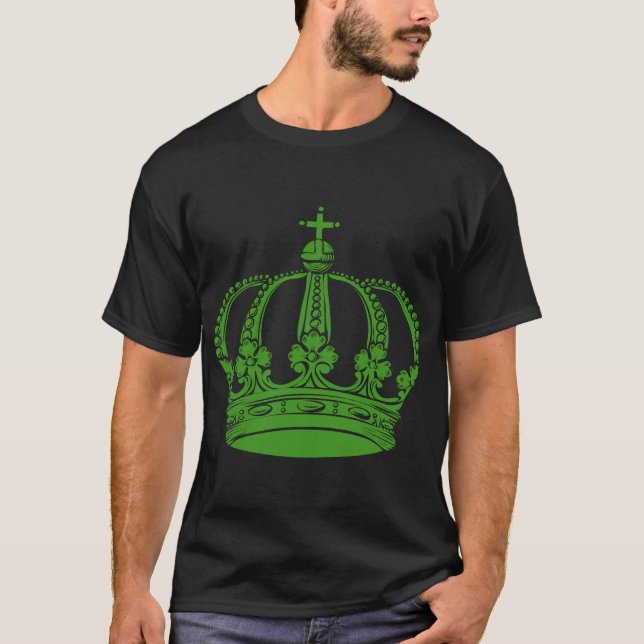 Royal Crown 02 - Avocado Green T-Shirt (Front)