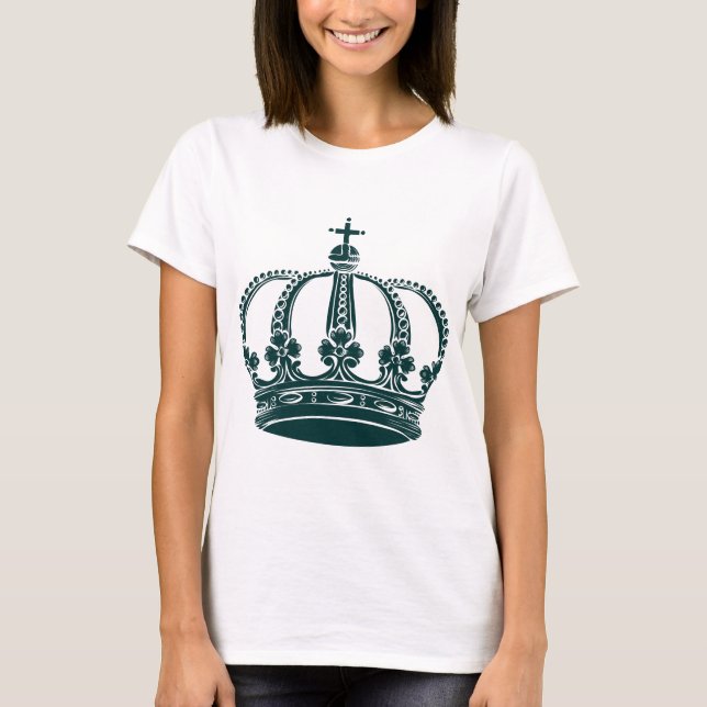 Royal Crown 02 - Dark Green T-Shirt (Front)