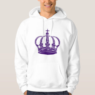 Royal Crown 02 - Deep Purple Hoodie