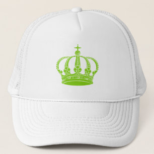 Royal Crown 02 - Martian Green Trucker Hat