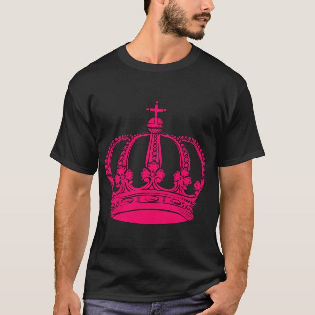 Royal Crown 02 - Neon Red T-Shirt (Front)