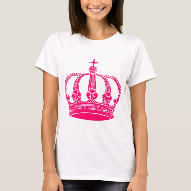 Royal Crown 02 - Neon Red T-Shirt (Front)