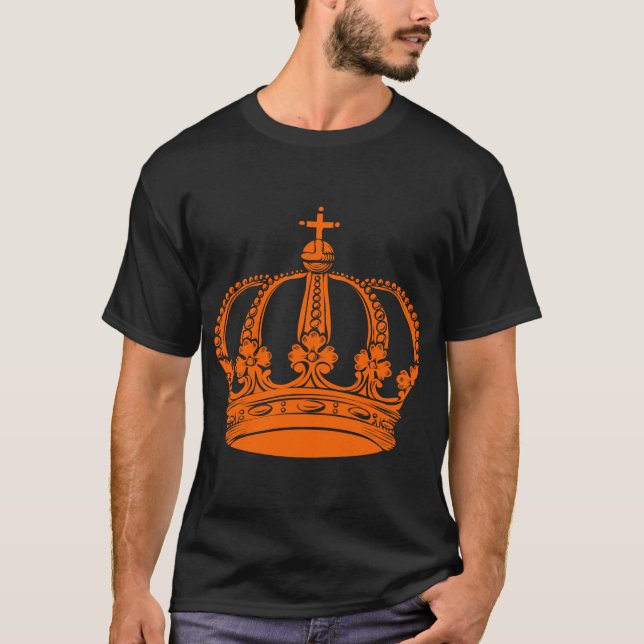 Royal Crown 02 - Orange T-Shirt (Front)