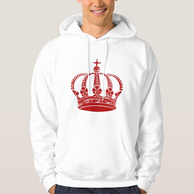 Royal Crown 02 - Ruby Red Hoodie (Front)