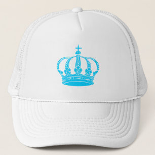 Royal Crown 02 - Sky Blue Trucker Hat