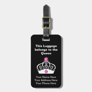 Royal Crown Bag Tags