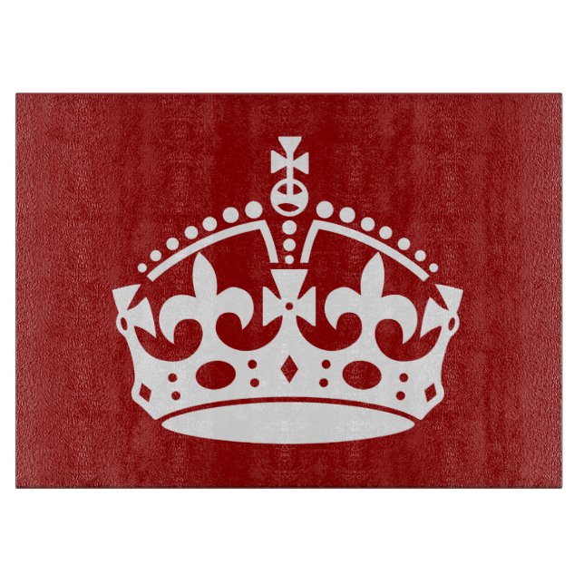 Royal Crown Cutting Board (Front)