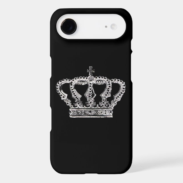 Royal Crown [Dark] Case-Mate iPhone Case (Back)