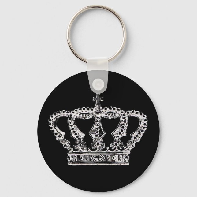 Royal Crown [Dark] Key Ring (Front)