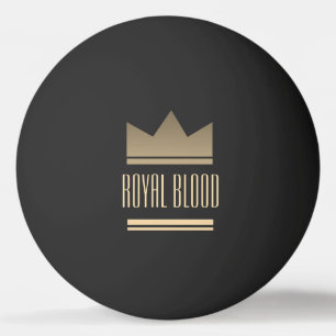 Royal Crown Ping Pong Ball Personalised Gift