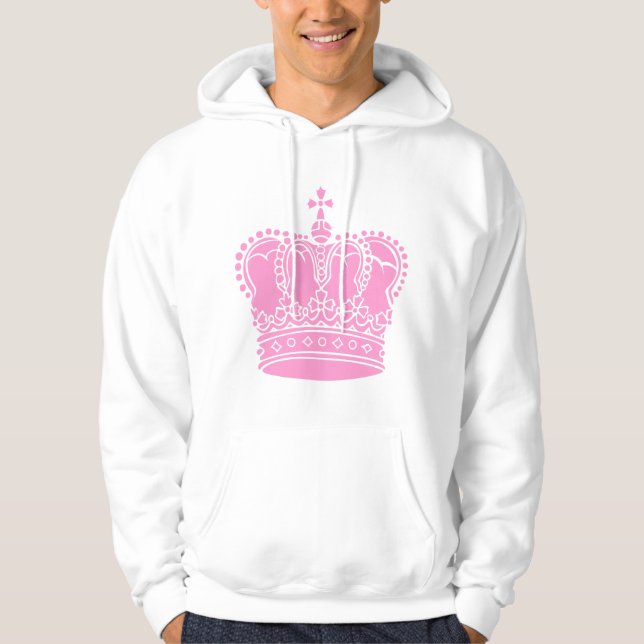Royal Crown - Pink Hoodie (Front)