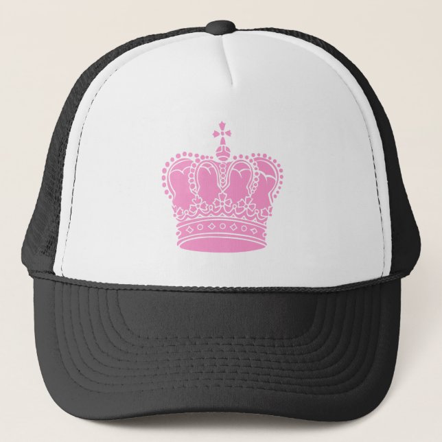 Royal Crown - Pink Trucker Hat (Front)
