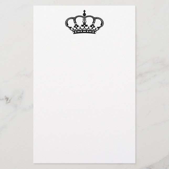 Royal Crown Prince King Stationery (Front)