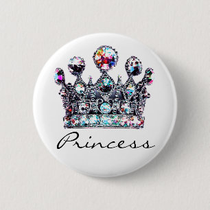 Royal Crown Princess buttons