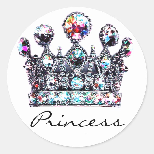 Royal Crown Princess stickers (Front)