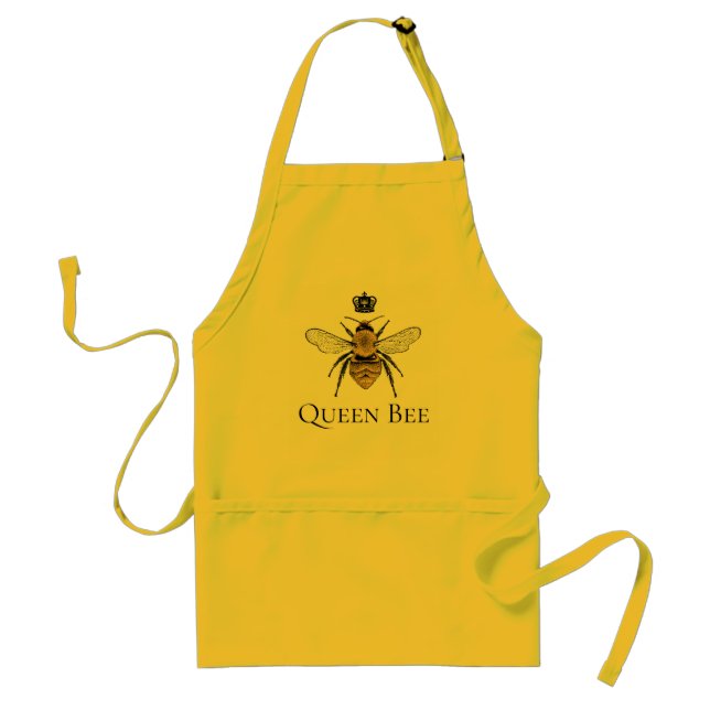 Royal Crown Queen Bee  Standard Apron (Front)