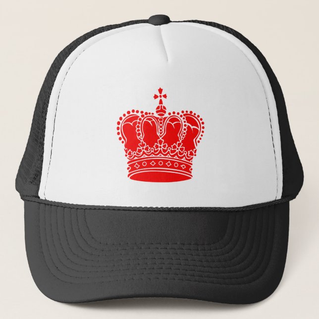 Royal Crown - Red Trucker Hat (Front)