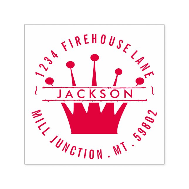 Royal Crown Self-Inking Return Address Stamp (Design)