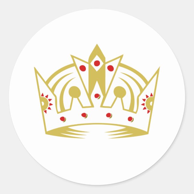 Royal Crown Sticker  (Front)