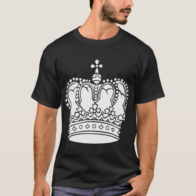 Royal Crown - White T-Shirt (Front)