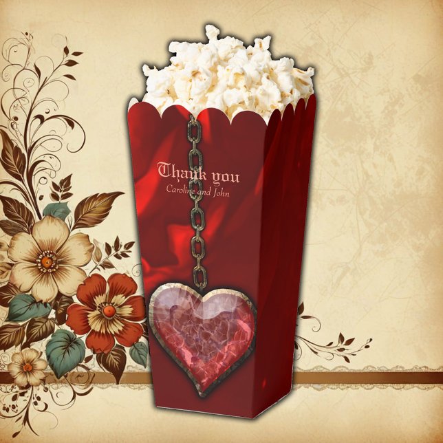 Royal darkness, a gothic heart and skull.  favour box (Creator Uploaded)
