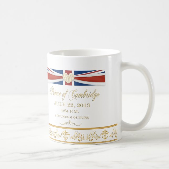 Royal Delivery Baby Souvenir Mug (Right)