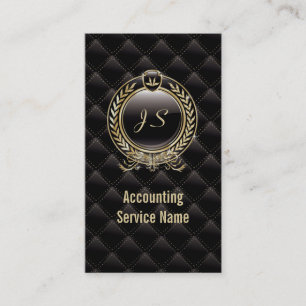 Royal Diamond Black Accounting business card