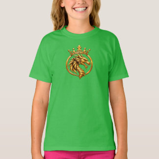 Royal Dragon Premium Green T-Shirt | The Kingdom o