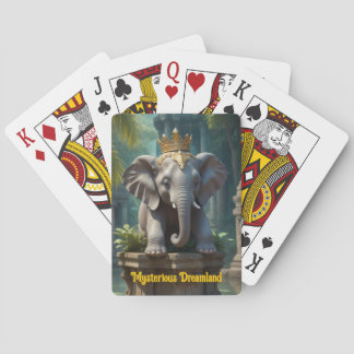 Royal Elephant Playing Cards