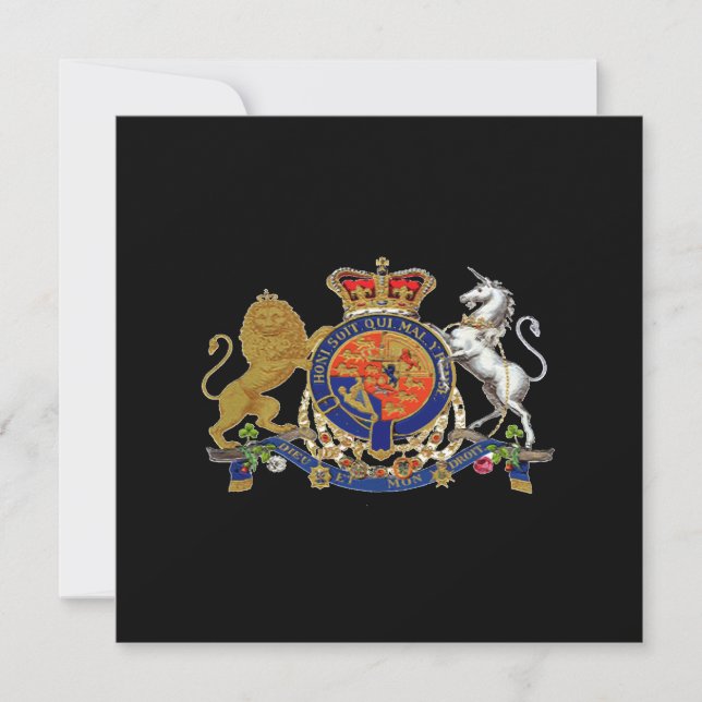 Royal Emblem ~  Invitations (Front)