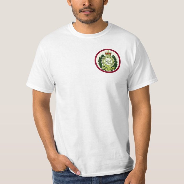 ROYAL ENGINEER badge T-Shirt (Front)