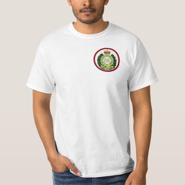 ROYAL ENGINEER badge T-Shirt (Front)