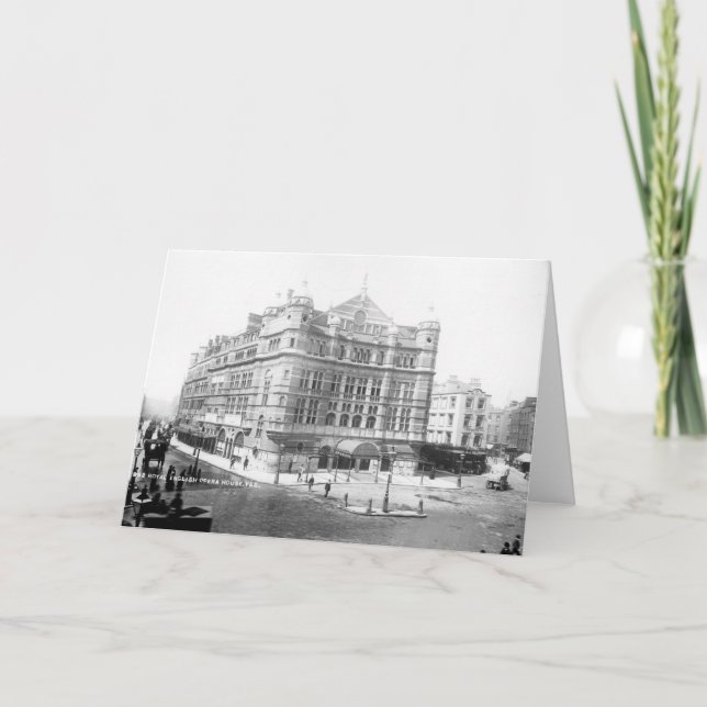 Royal English Opera House, 1891 Card (Front)