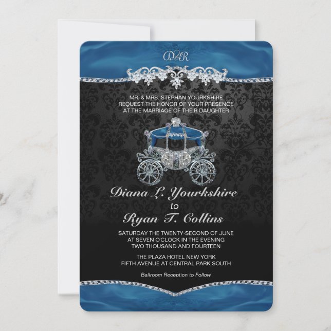 Royal Fairytale Invitation (Front)