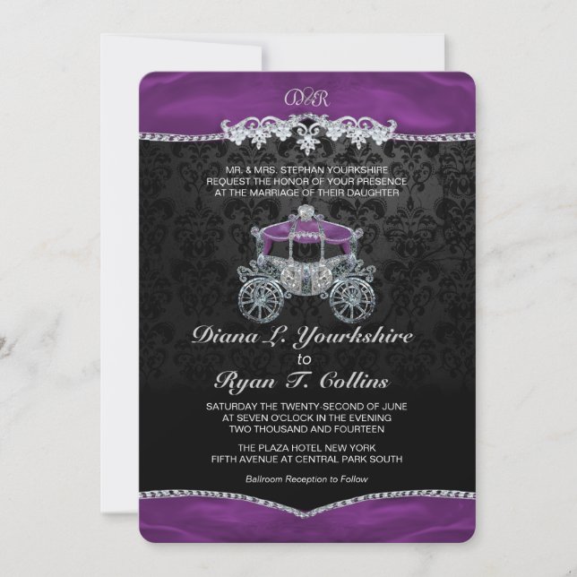 Royal Fairytale Invitation (Front)