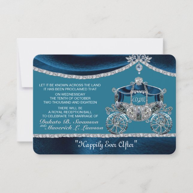 Royal Fairytale Save the Date (Front)