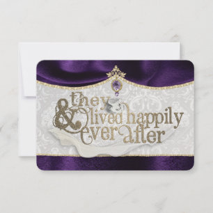 Royal Fairytale Thank You Card